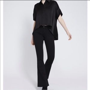 NWT Alice + Olivia Stacey Bell Jean